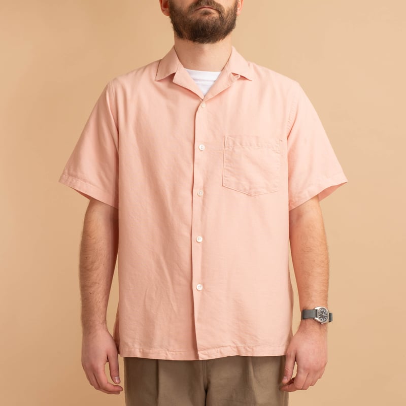 S/S Belavista Camp Collar Old Rose