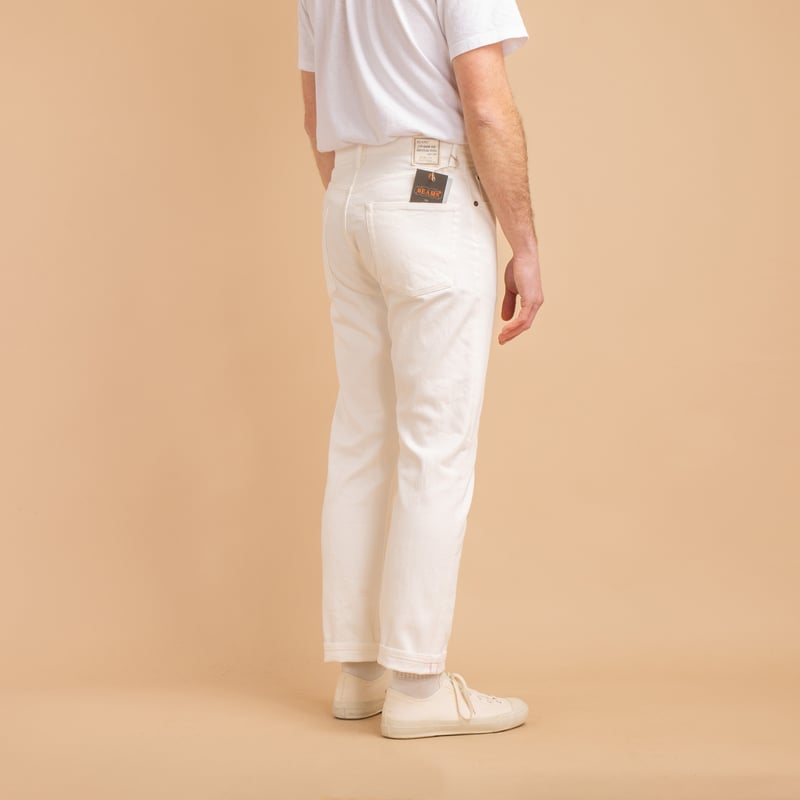 5 Pocket White Denim