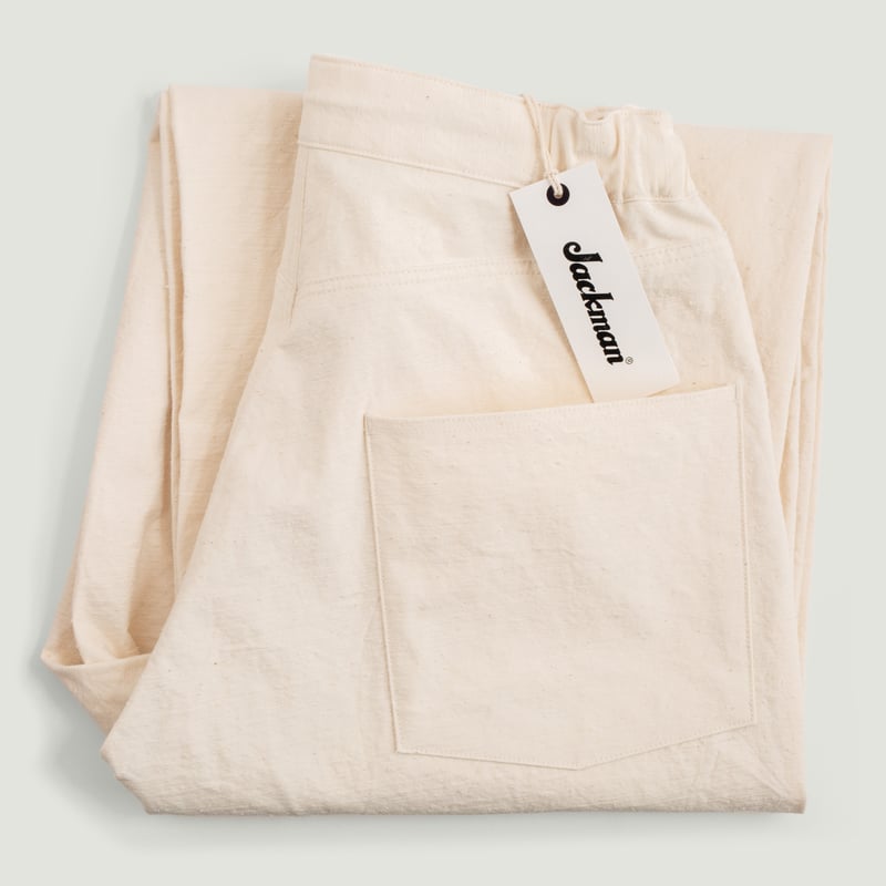 Back Nep Baggy Pants Hem