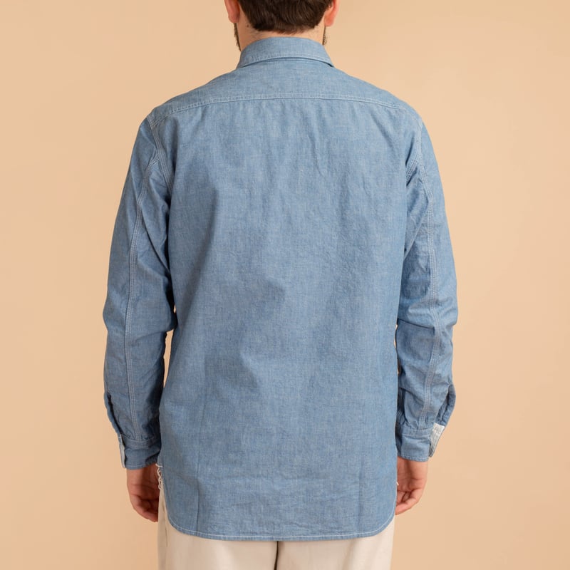 Sax Chambray Work Shirt
