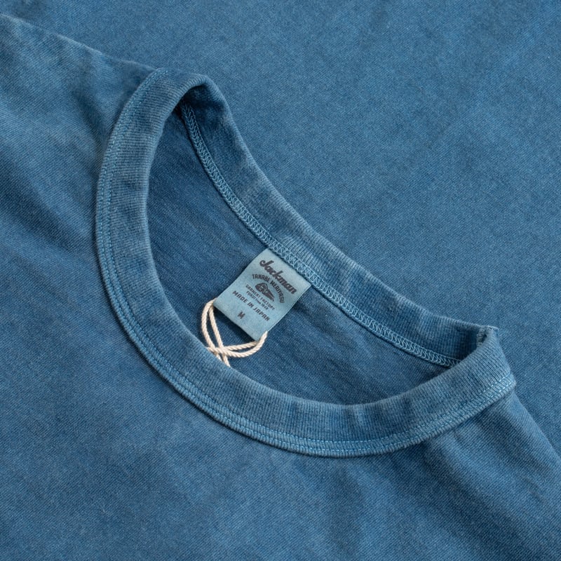 L/S Pocket T-Shirt Fade Blue