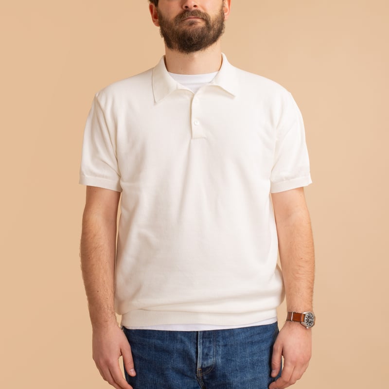 Ice Cotton Turtleneck Off-White