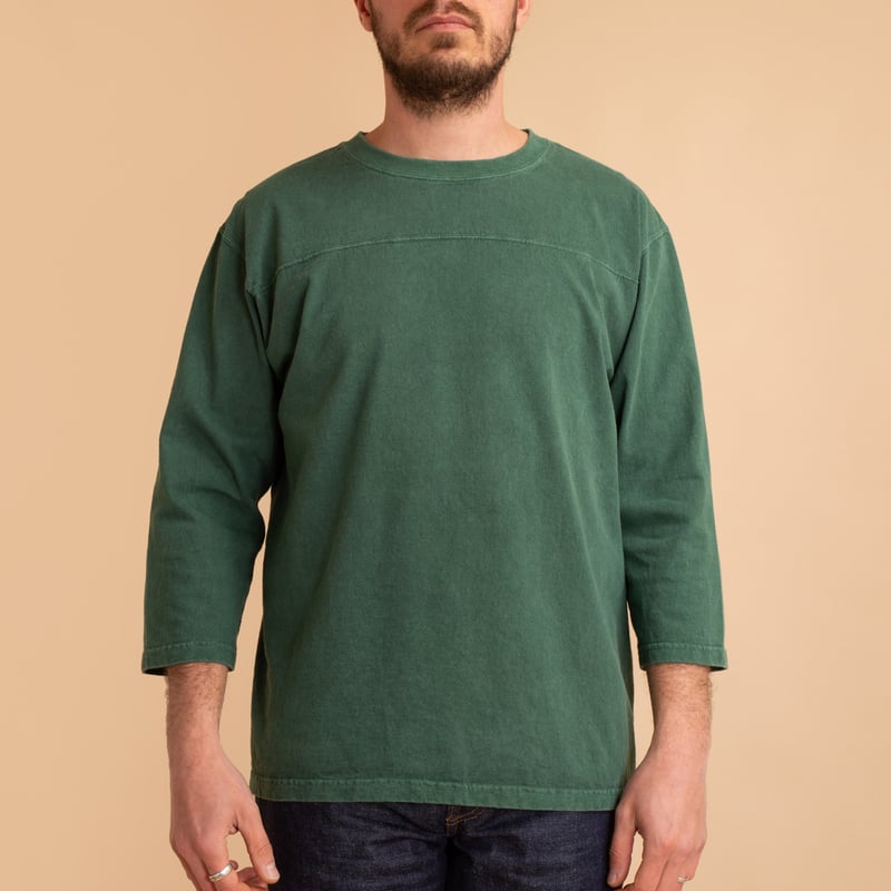 80's Football Tee P-Dark Green