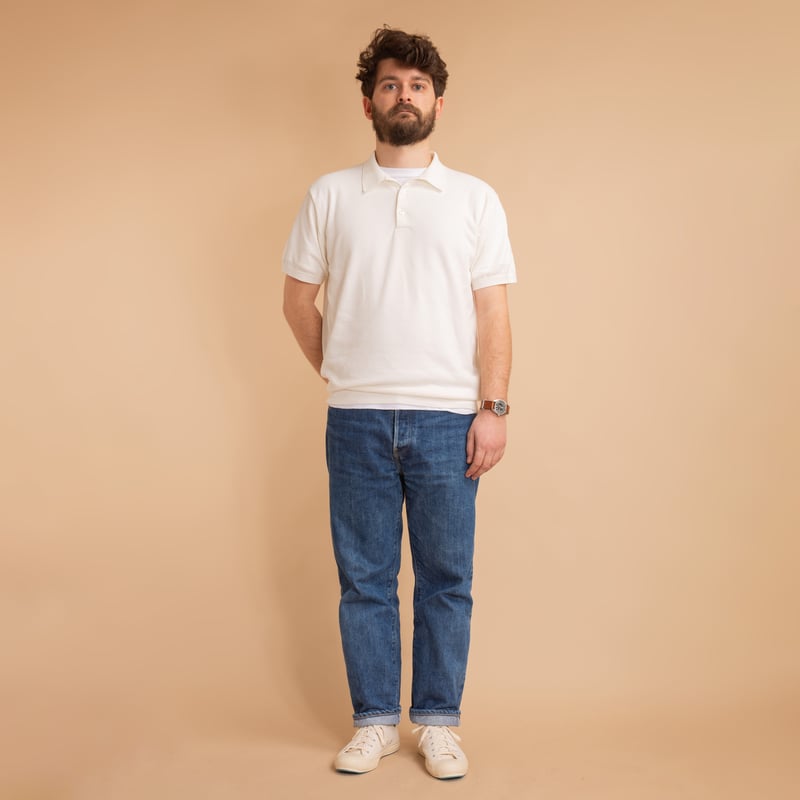 Ice Cotton Turtleneck Off-White