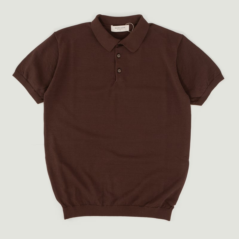 Ice Cotton Turtleneck Brown