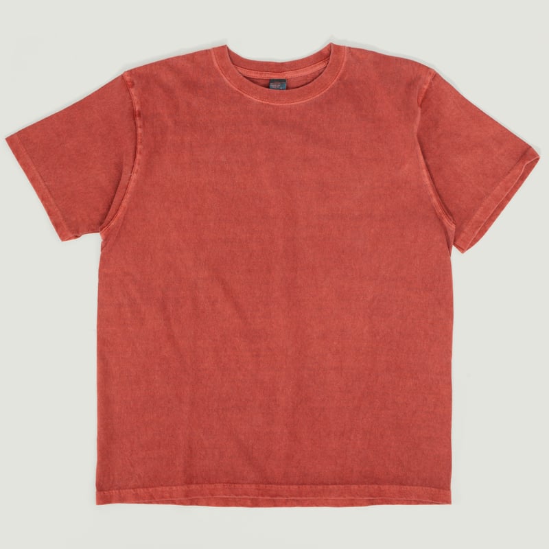 Short Sleeve Crew T-Shirt P-Dark Orange