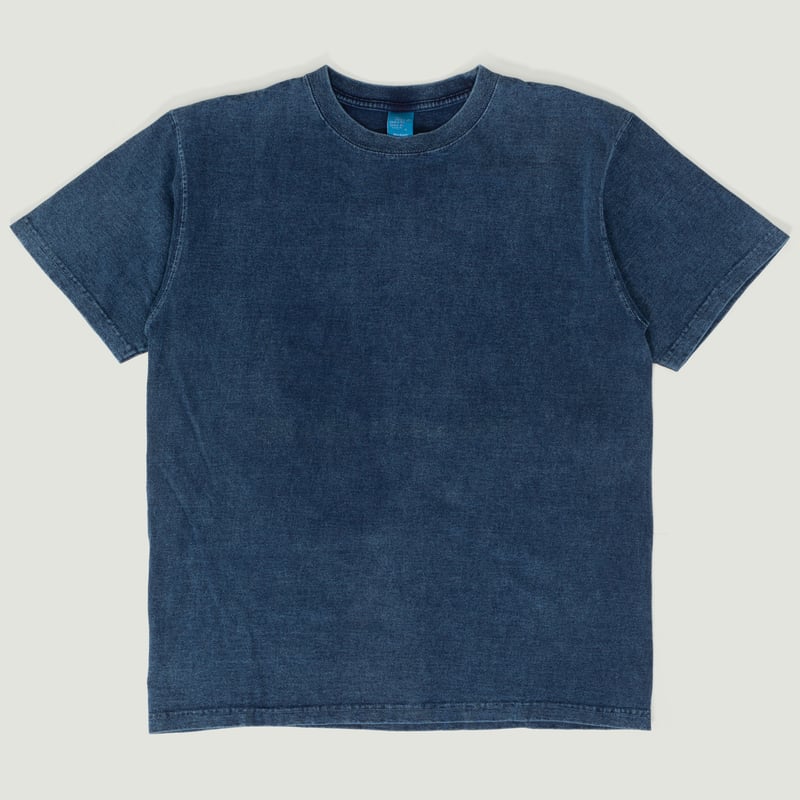 Short Sleeve Crew T-Shirt Indigo Shave