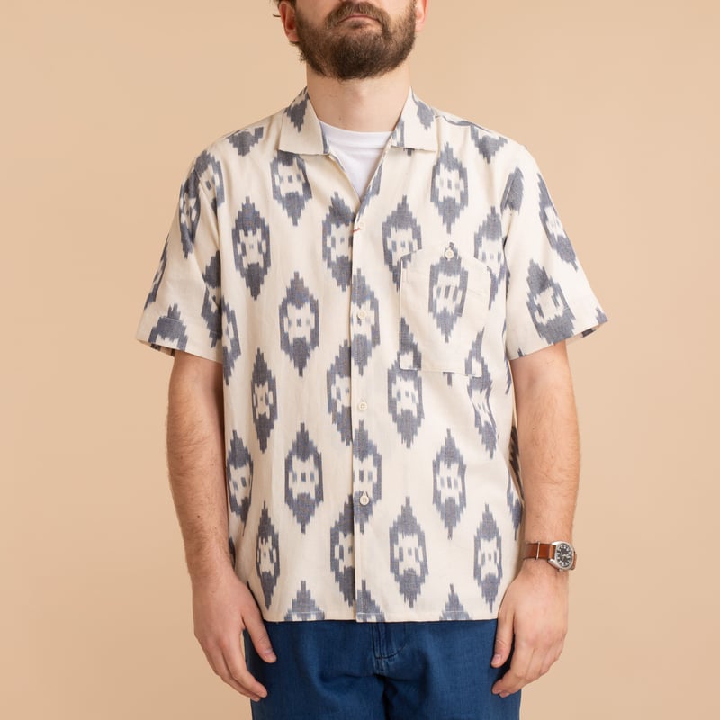 KARDO x FLÂNEURS / S/S Shirt Ikat 55