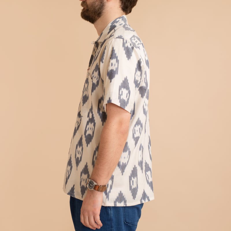 KARDO x FLÂNEURS / S/S Shirt Ikat 55