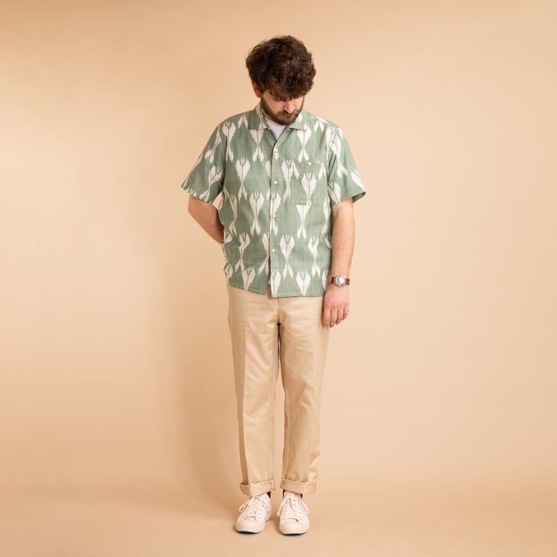 KARDO x FLÂNEURS / S/S Shirt Ikat 51