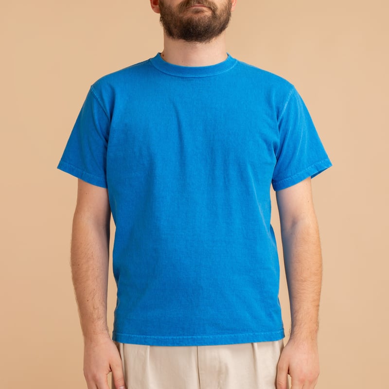 Short Sleeve Crew T-Shirt in Pastel Turquoise