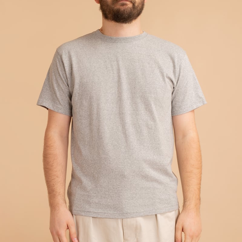 Short Sleeve Crew T-Shirt in Metal Color