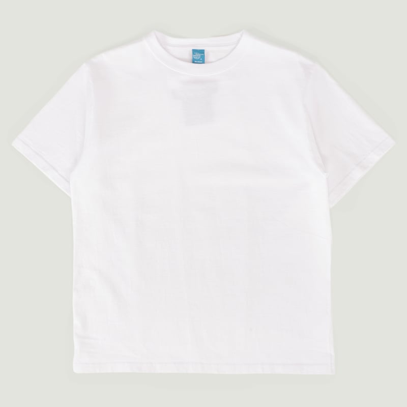 S/S Heavy Crew Tee White