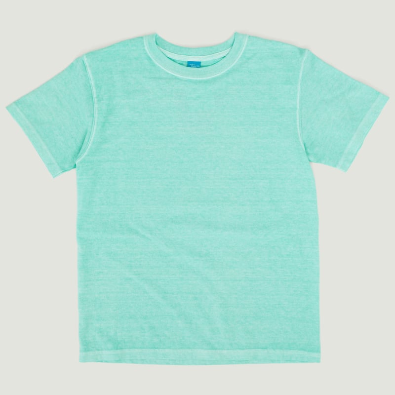Short Sleeve Crew T-Shirt in Pastel Mint