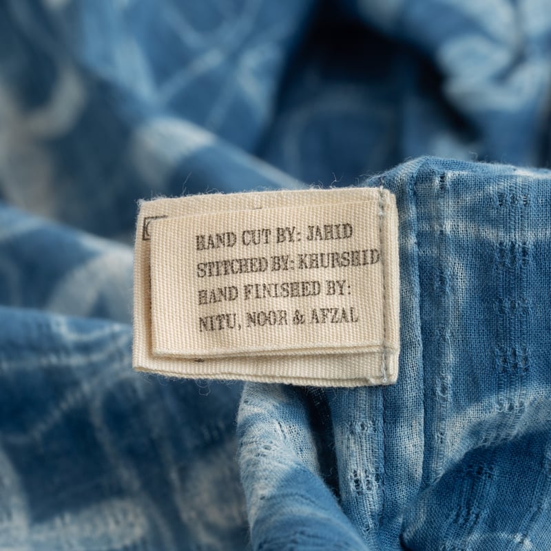 KARDO x FLÂNEURS / S/S Shirt Shibori 14 Indigo