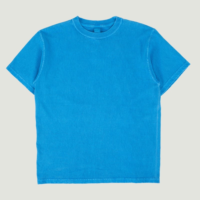 Short Sleeve Crew T-Shirt in Pastel Turquoise