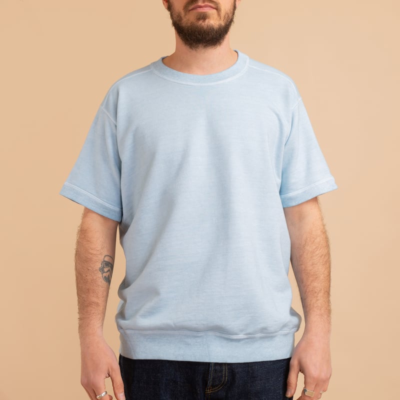 Short Sleeve Terry Shirt in Soda Print