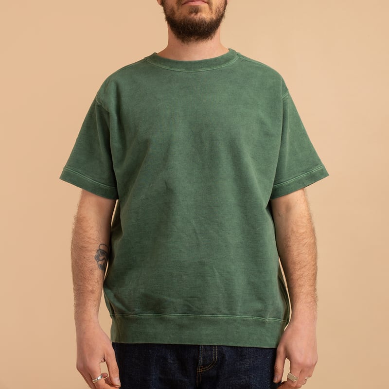 S/S Terry Shirt P-Dark Green