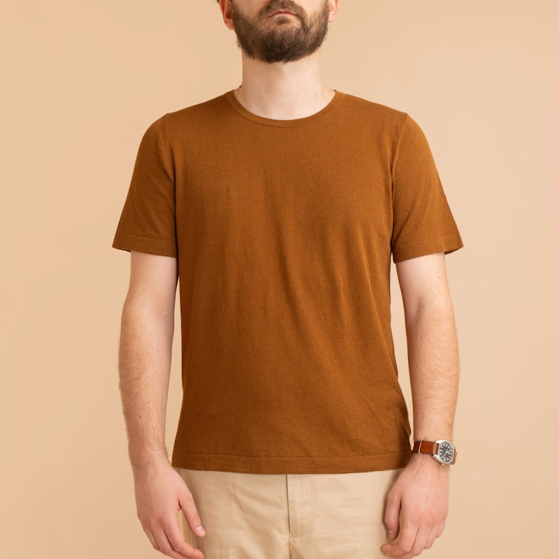 GRP / Crewneck Short Sleeve Tobacco