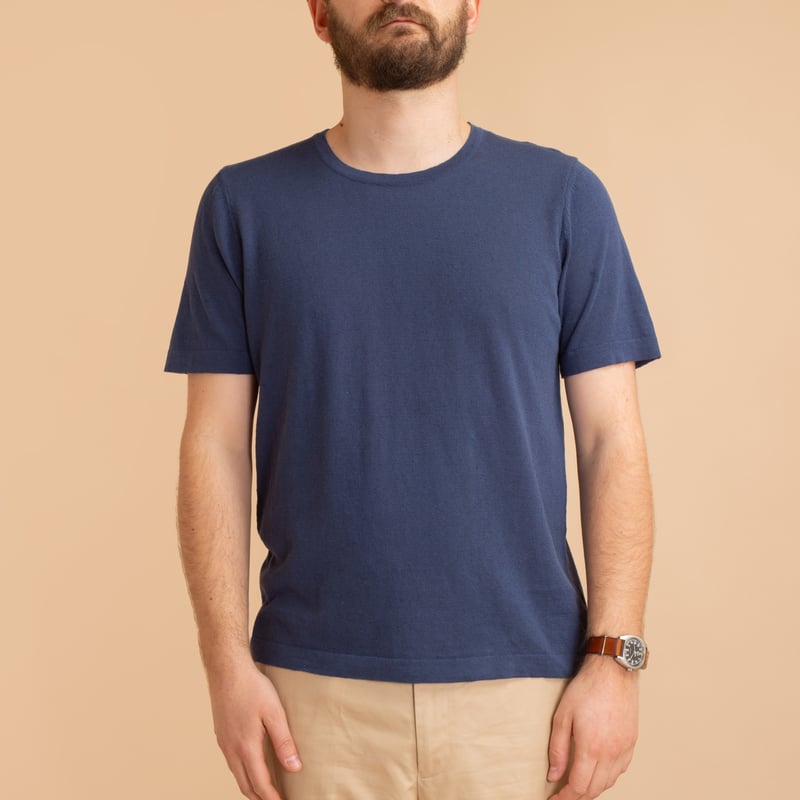 GRP / Crewneck Short Sleeve Blue