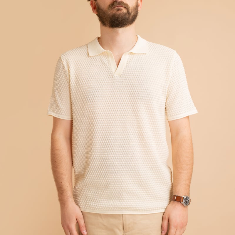 GRP / Neo Polo S/S Ecru