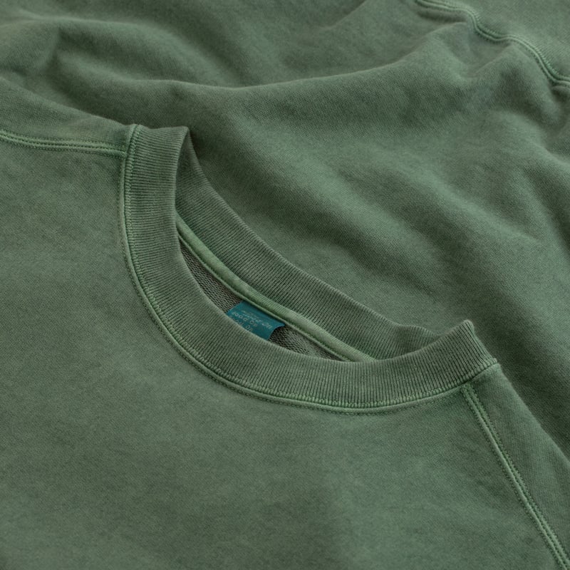 Short Sleeve Terry Shirt - Dark Green
