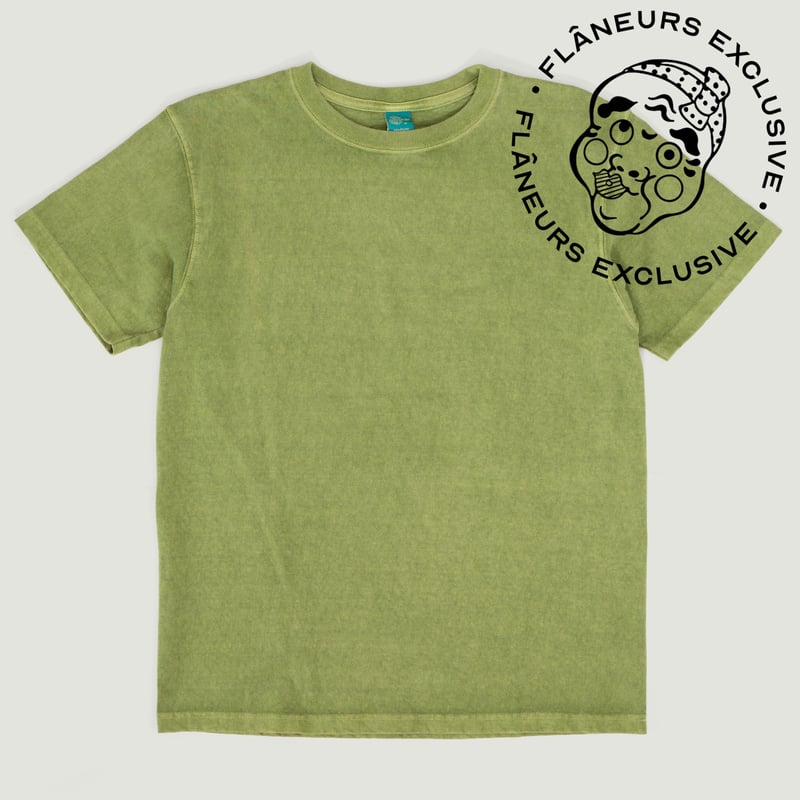 Short Sleeve Crew T-Shirt in Matcha Color