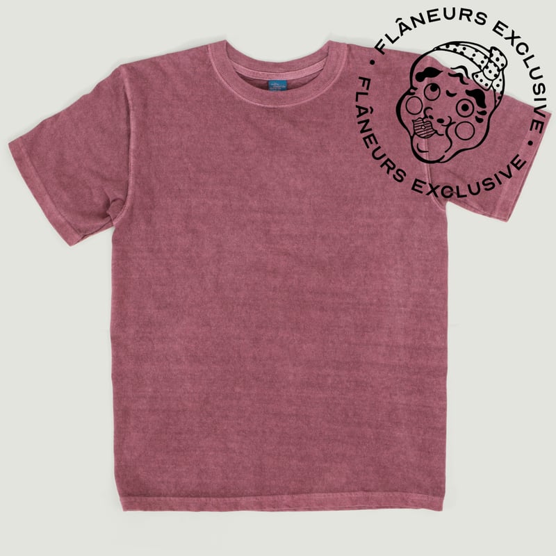 Short Sleeve Crew T-Shirt in Azuki Color