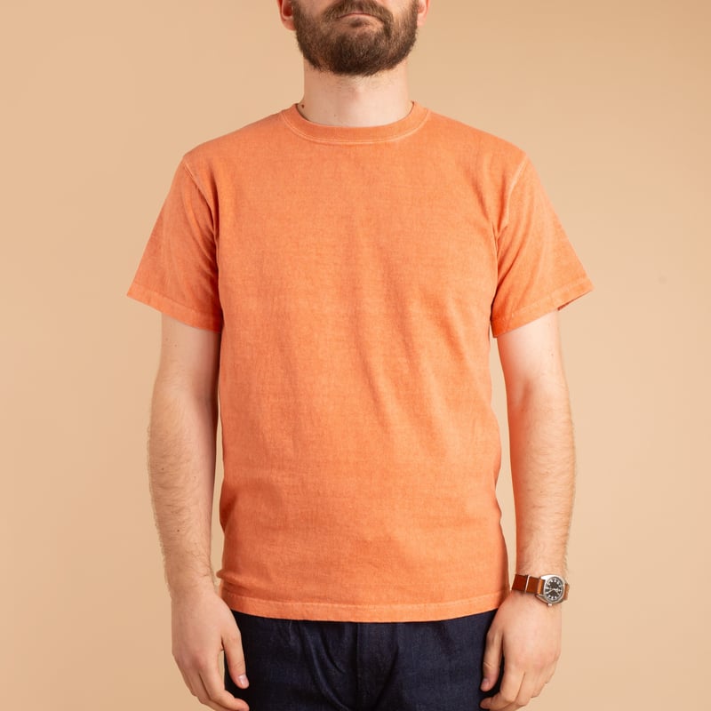 Short Sleeve Crew T-Shirt P-Persimmon