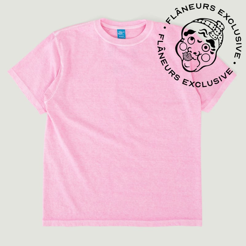 Short Sleeve Crew T-Shirt in Pastel Pink
