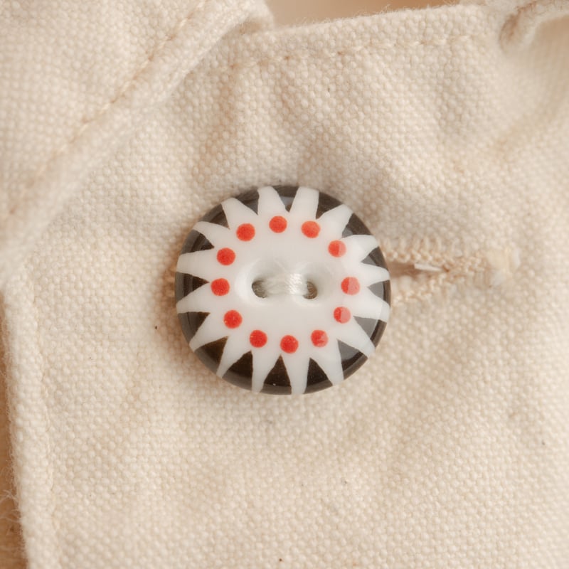 10oz Canvas Coverall Jacket in Natural Color