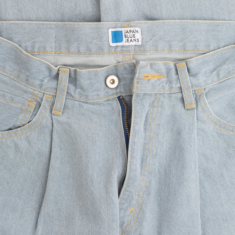 JAPAN BLUE / Faded 13oz Wide Tapered 5-Pocket Pants