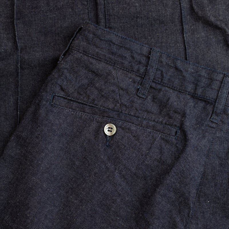 JAPAN BLUE / Indigo 8oz Ivory Coast Trousers