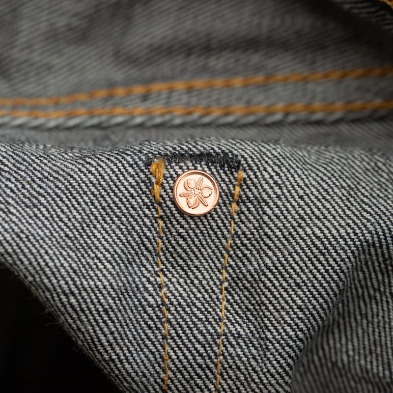 0906-V Wide Straight 15.7oz Vintage Selvedge Denim
