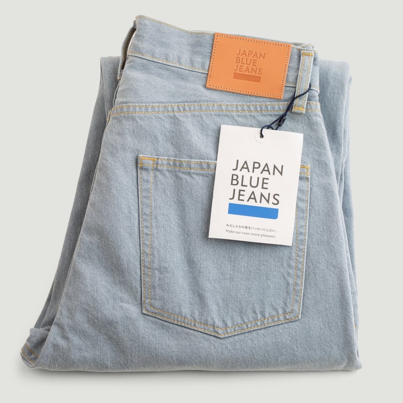JAPAN BLUE / Faded 13oz Wide Tapered 5-Pocket Pants