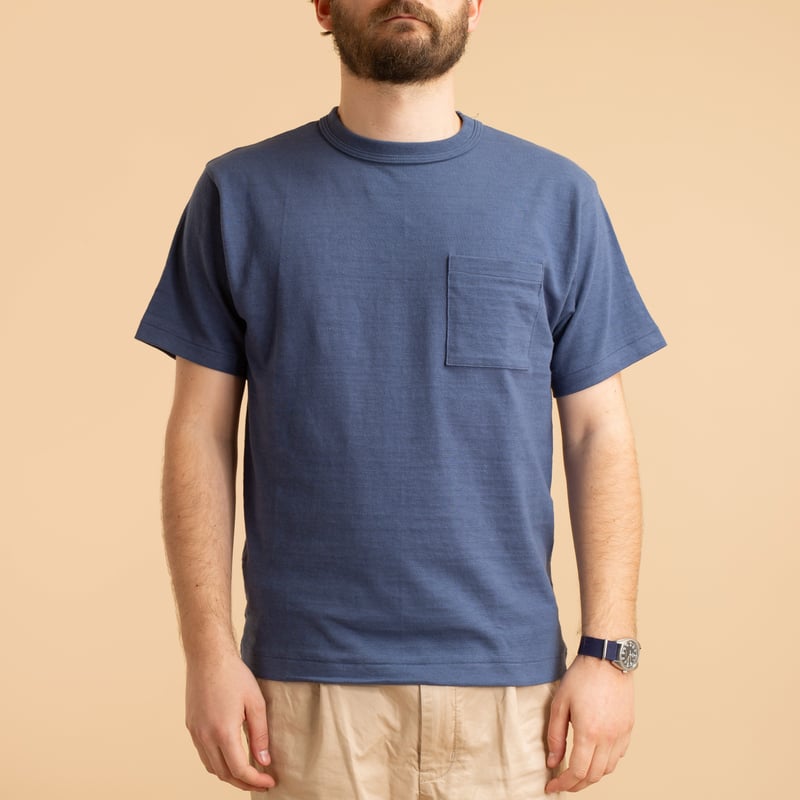 Lot 4601 Pocket T-Shirt Faded Blue