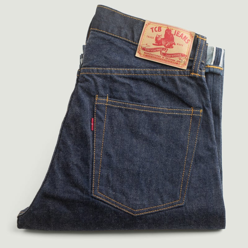 TCB JEANS  / Pre-Shrunk 505 Jeans One Wash 13oz Selvedge