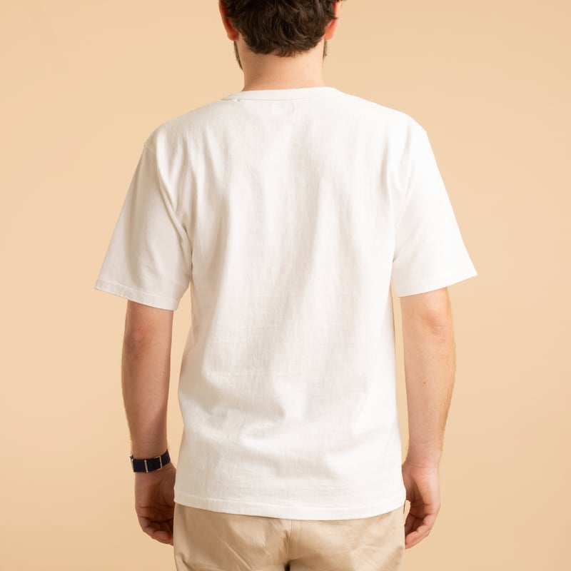 DUBBLEWORKS by WAREHOUSE & Co. / Heavyweight Short Sleeve Tee Off White