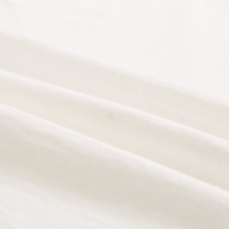 Lot 5907 Long Sleeve Henley Neck T-Shirt Off White