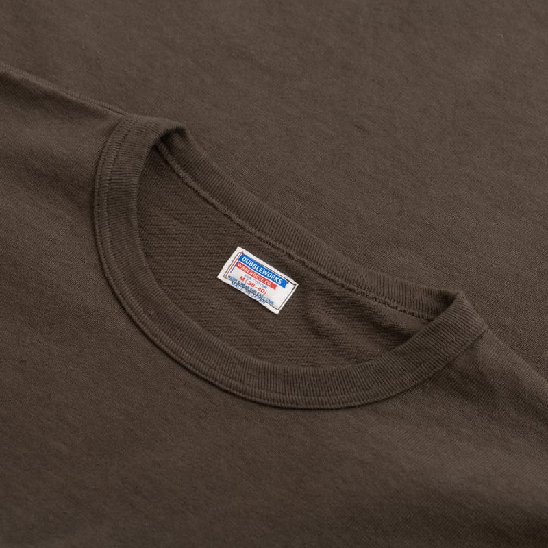 Heavyweight Short Sleeve Tee in Charcoal Black