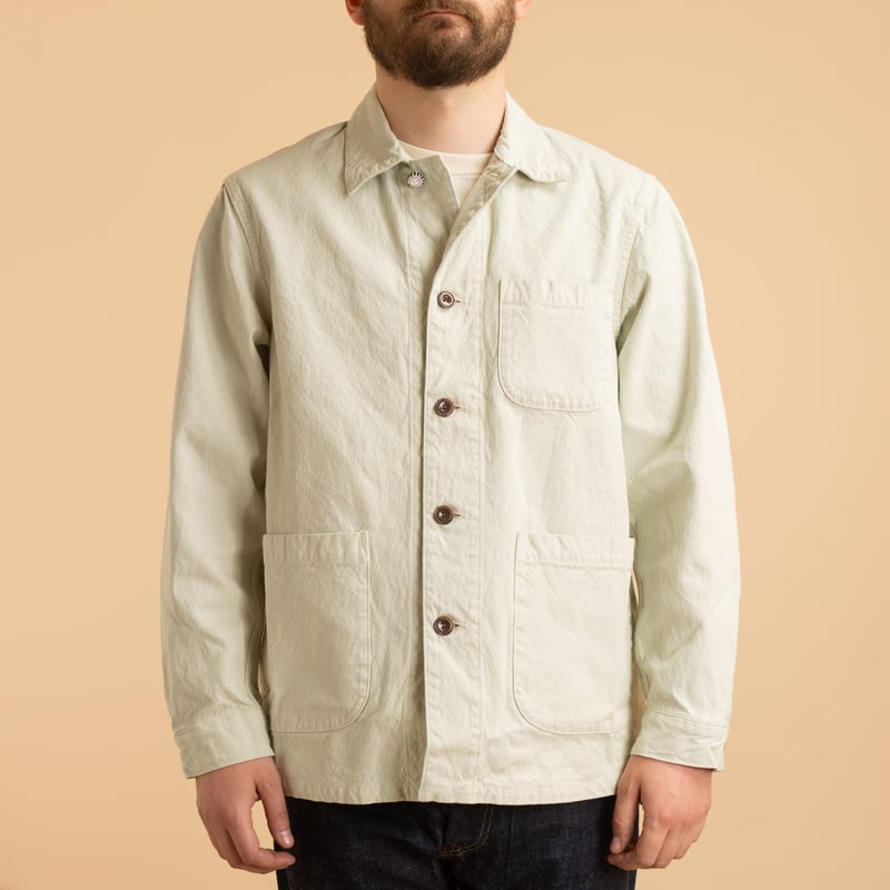 10oz Canvas Coverall Jacket Matcha