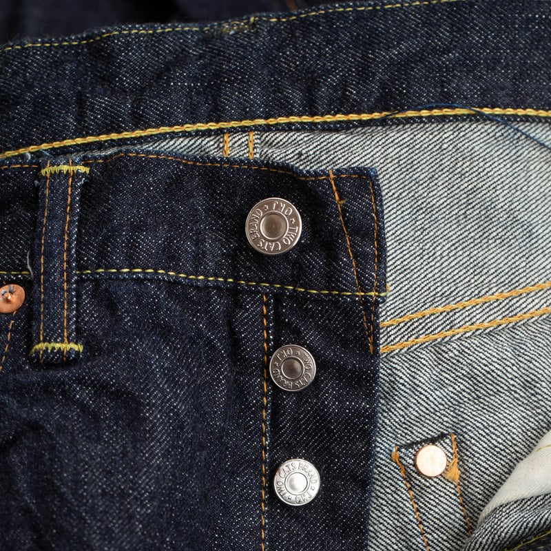 50'S Slim Jeans One Wash 13.5oz Selvedge