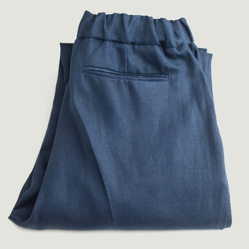 T007 Internal Drawstring Trouser Indigo