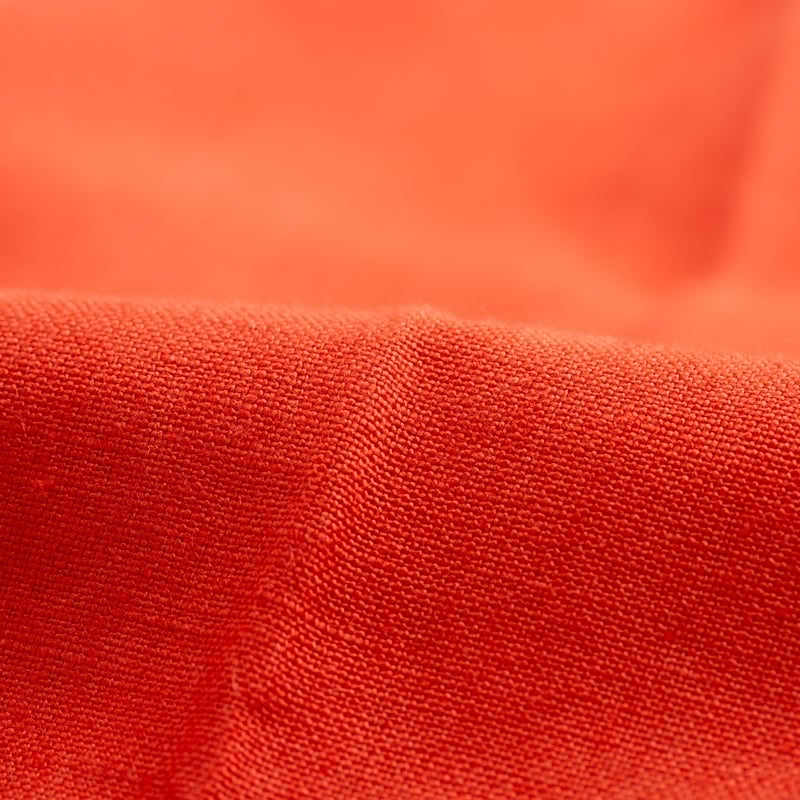 T005 Linen Drawstring Trousers Orange