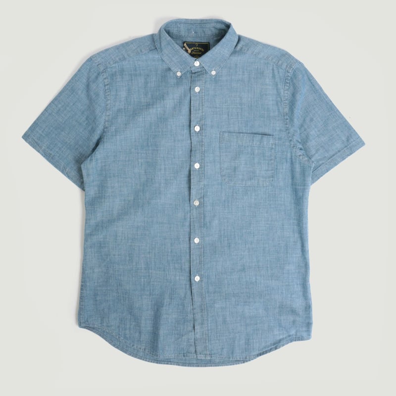 Short Sleeve Chambray Shirt