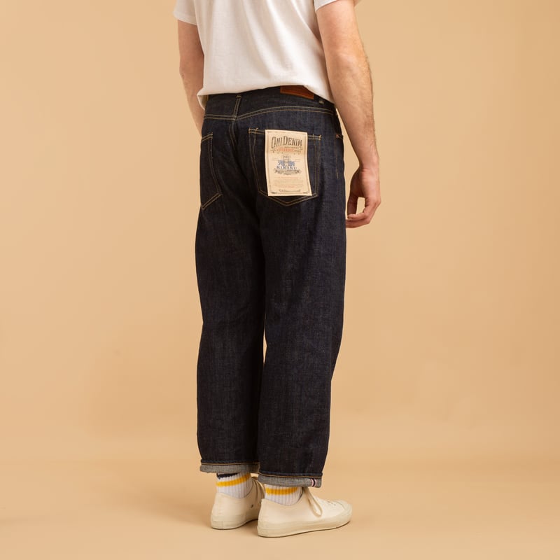 022-KI 12oz Kiraku Selvedge Denim Relax Straight