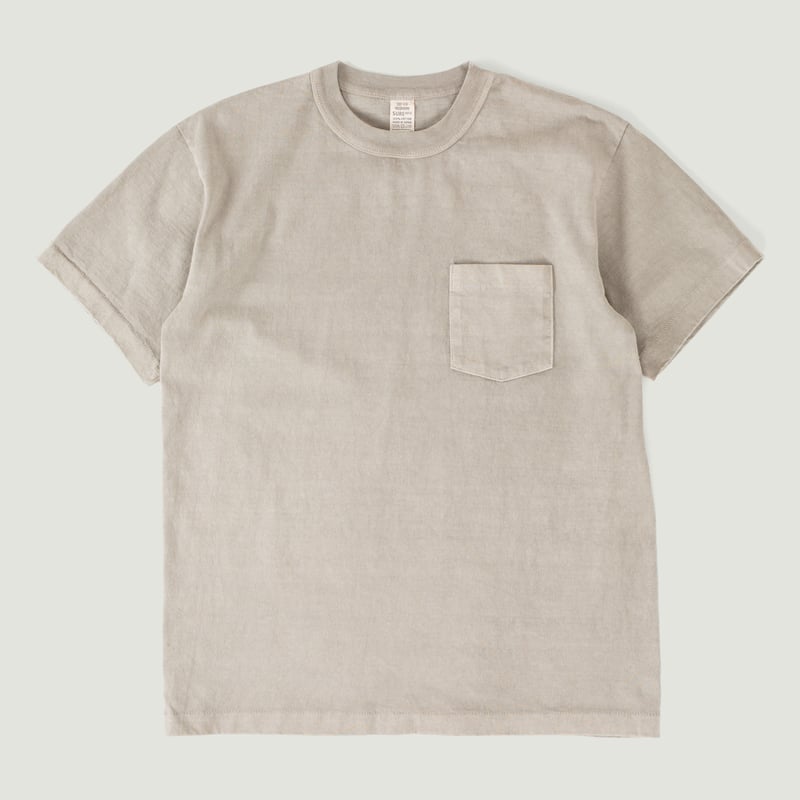 "SURE MFG" 7.5oz Pocket S/S Tee Burnwood