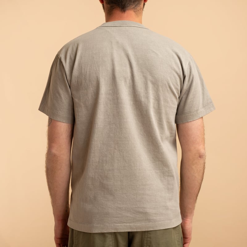 "SURE MFG" 7.5oz Pocket S/S Tee Burnwood