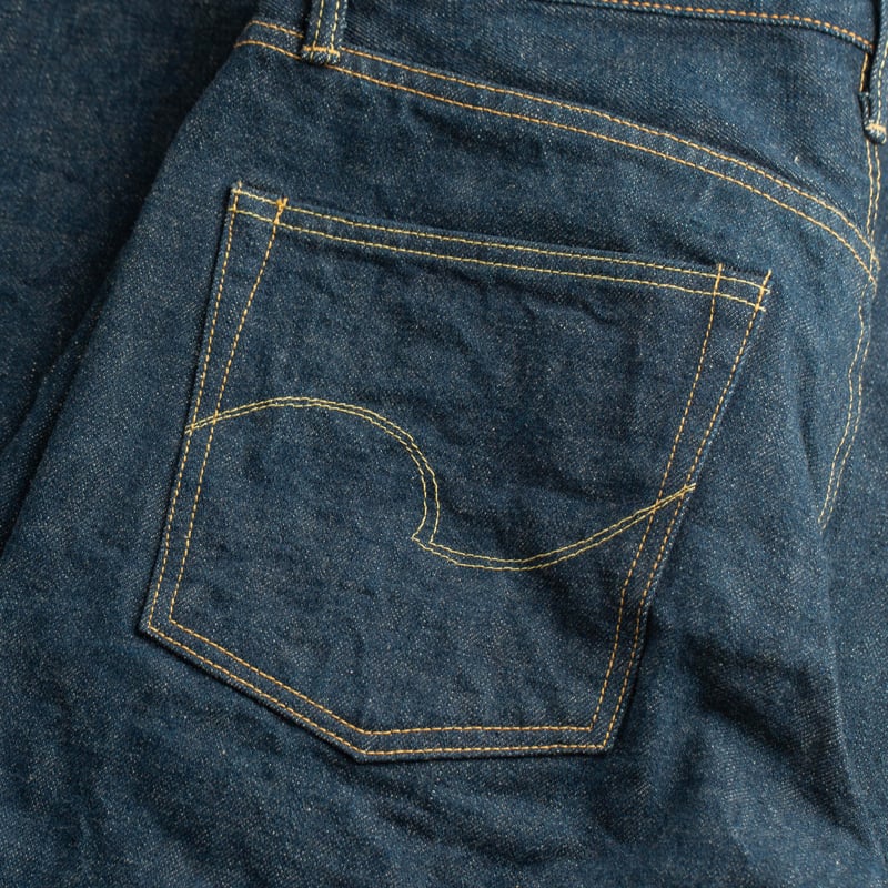 295 "Ishikawadai" 15oz Shinchback Loose Straight Selvedge Denim