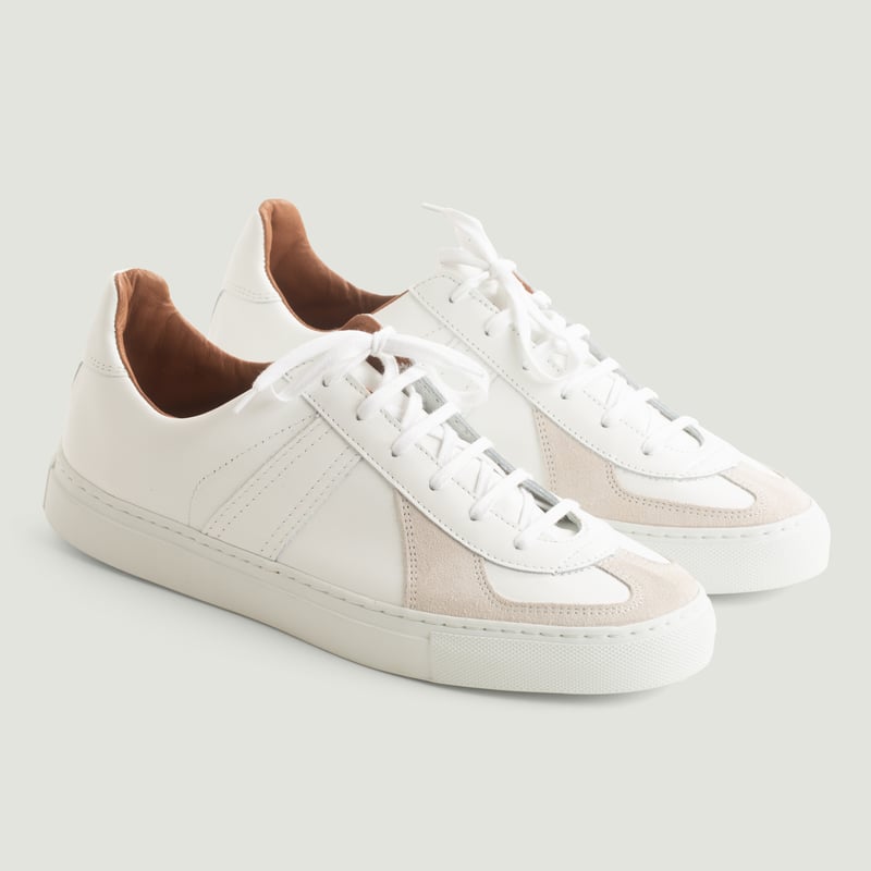 German Military Trainer White/White Sole		Sneakers